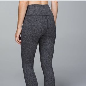 Lululemon Herringbone high rise luon